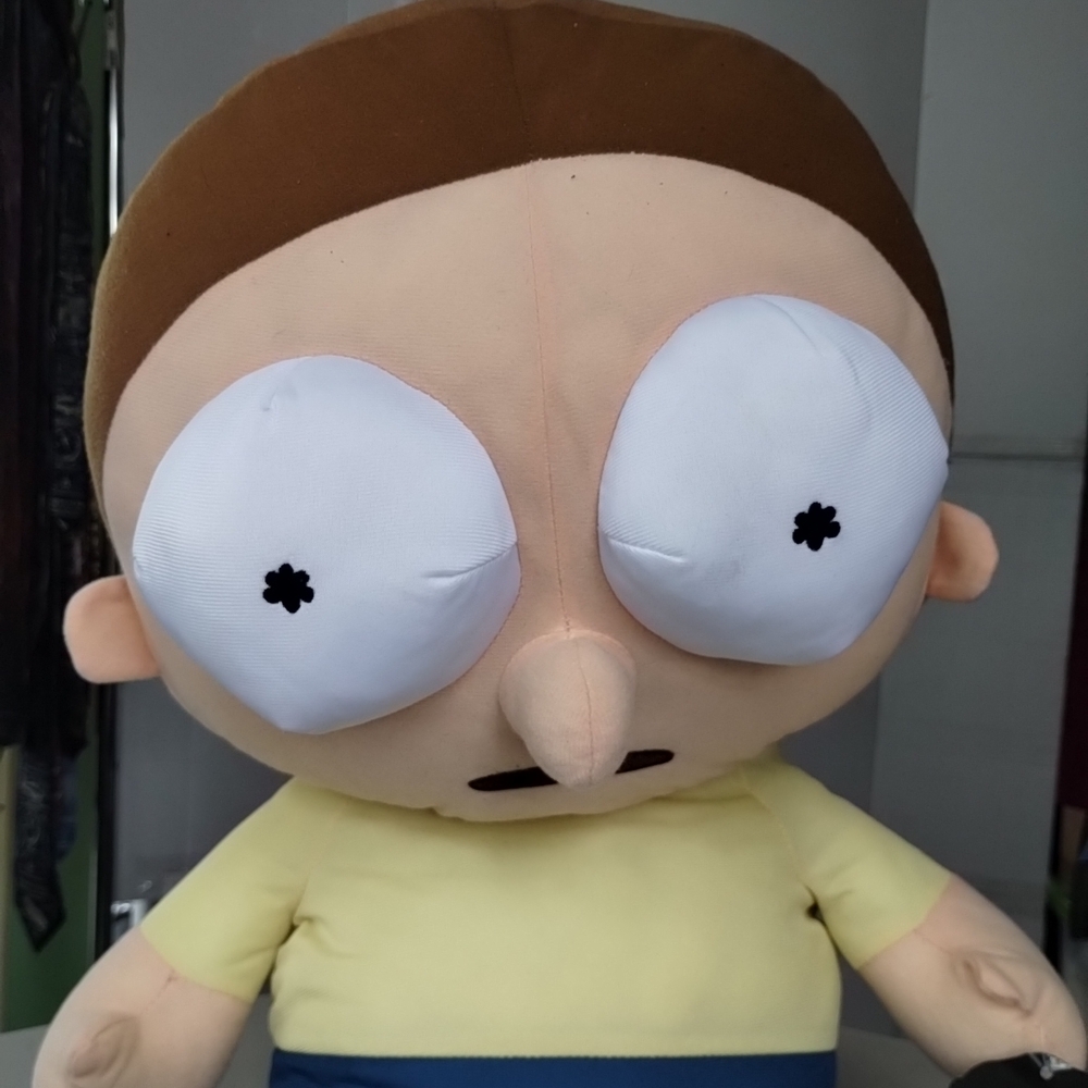 Rick & Morty Toy Factory Adult Swim Morty Plush Toy 20" Fan Merch - Picture 3 of 8